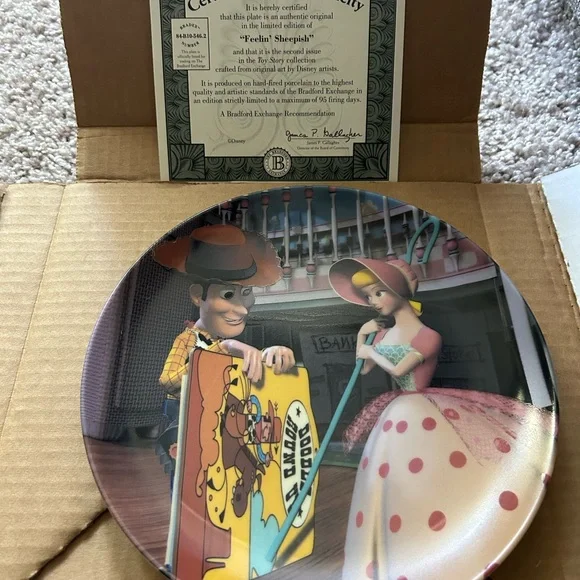 1996 Toy Story Bradford Exchange Collectors Plates - Picture 6 of 13